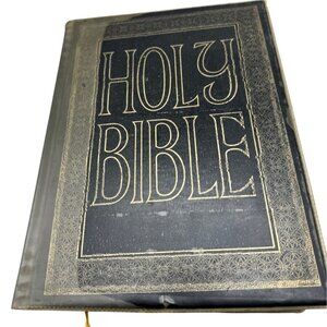1964 Holy Bible Royal new clarified reference edition red letter version old and